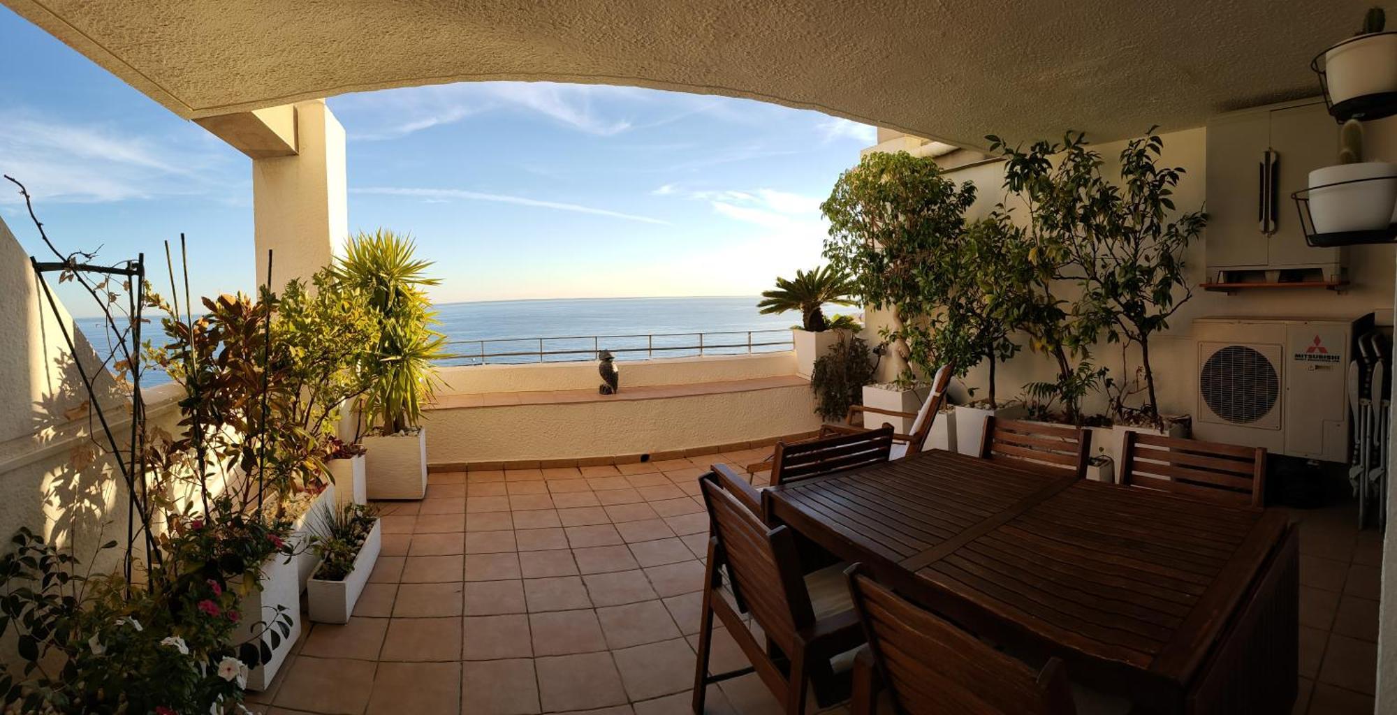 Piso En La Primera Linea Del Mar Con 2 Dormitorios Benidorm Esterno foto